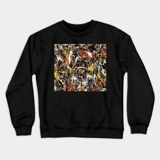 Jackson Pollock art Crewneck Sweatshirt